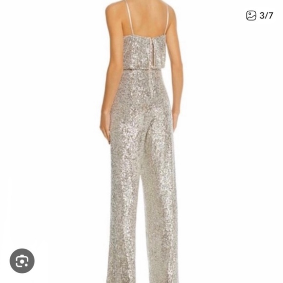 Aiden Mattox Sequin Jumpsuit - Picture 2 of 6